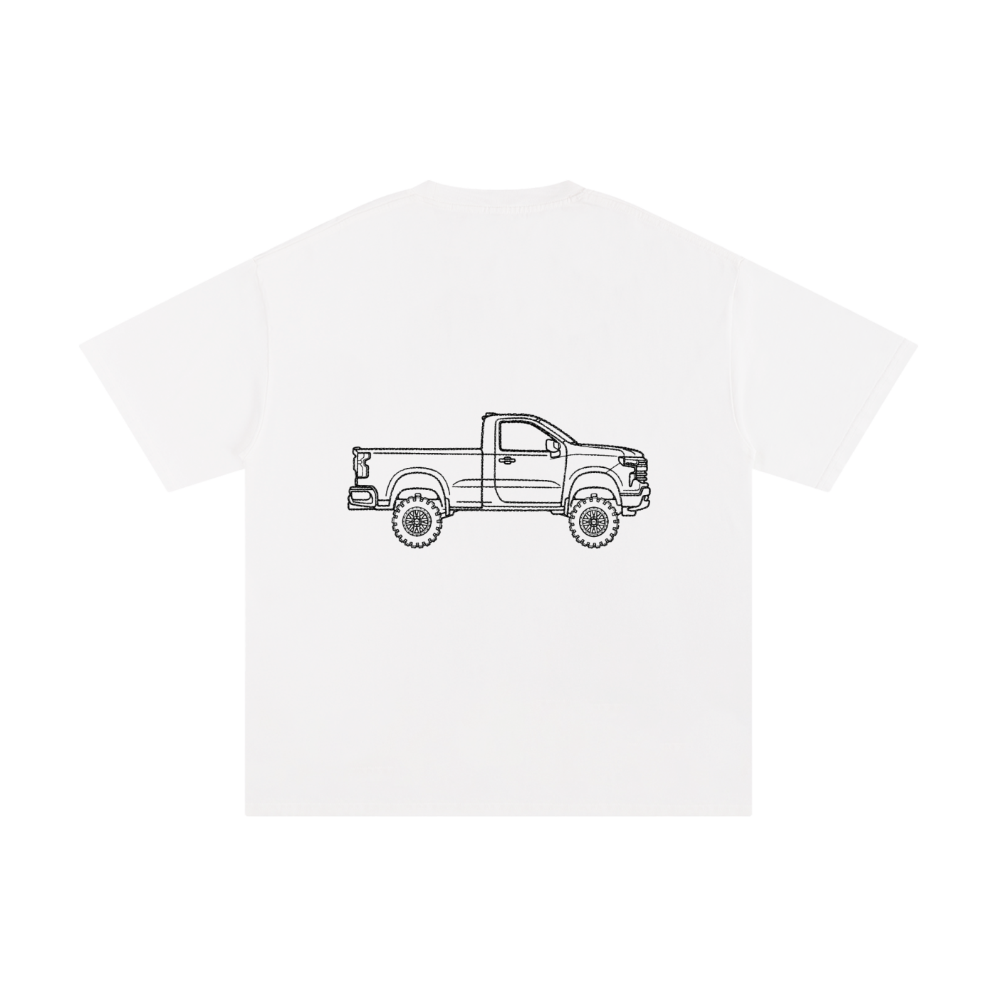 Off Road Silverado Crayon Tee