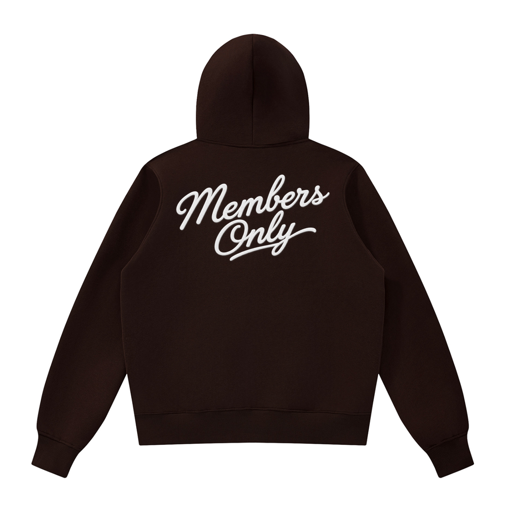 Members Only Full Zip Hoodie